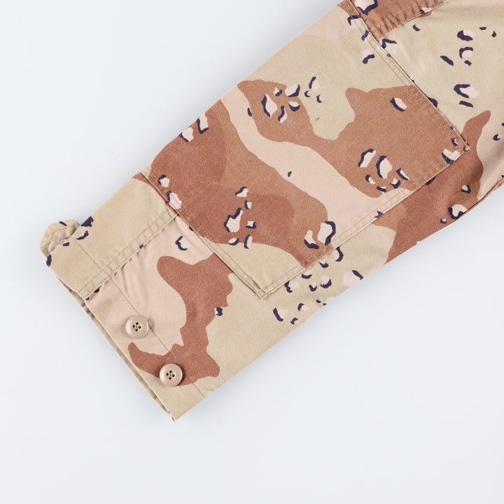 80'S US Military Genuine Camouflage Pattern BDU Military Jacket Made in USA SMALL-REGULAR Men's S equivalent Vintage /eaa499313