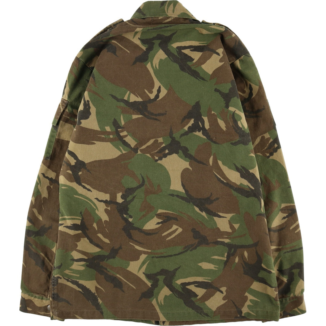 Dutch military genuine 90'S camouflage pattern military field jacket 8000/9095 men's M equivalent vintage /eaa499316