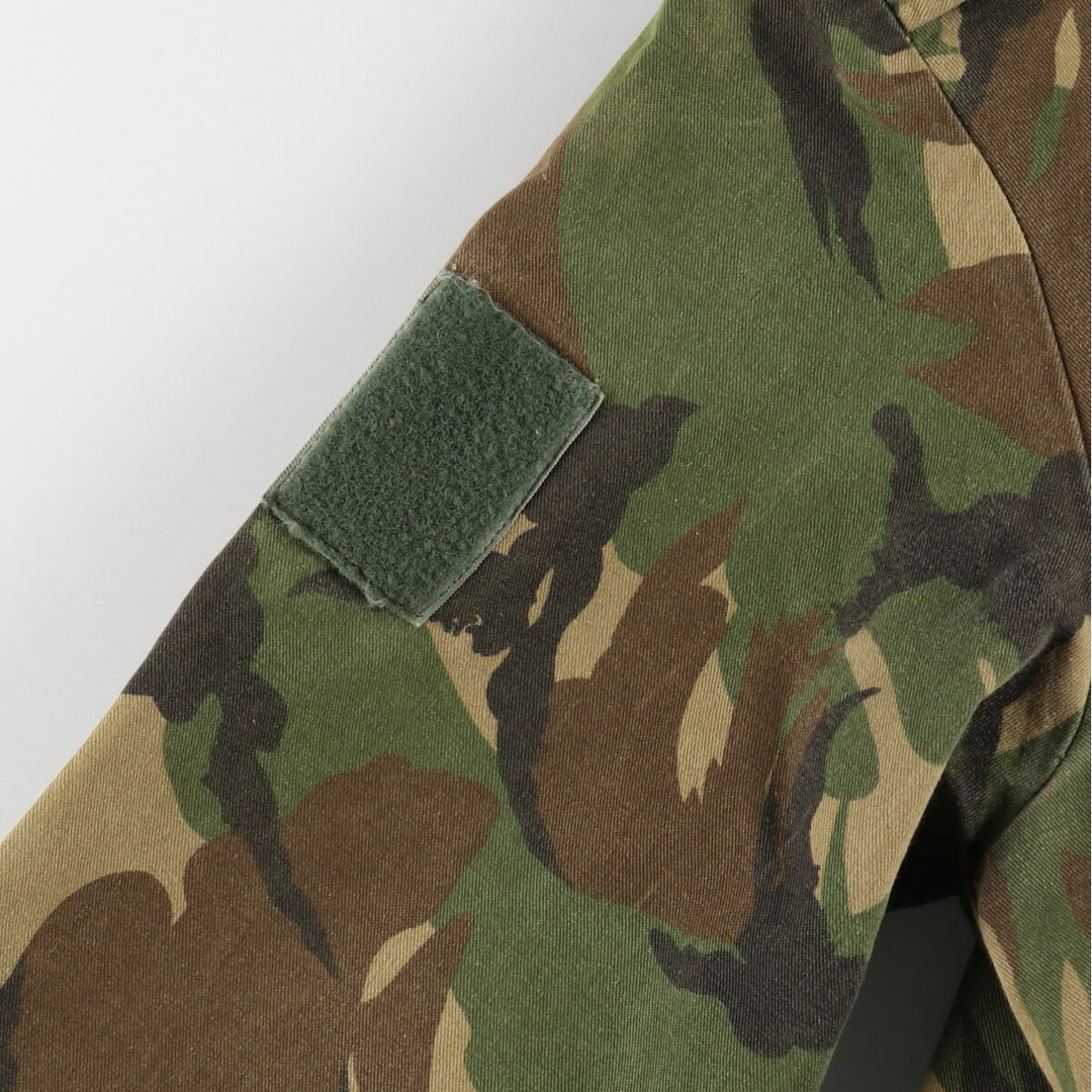 Dutch military genuine 90'S camouflage pattern military field jacket 8000/9095 men's M equivalent vintage /eaa499316