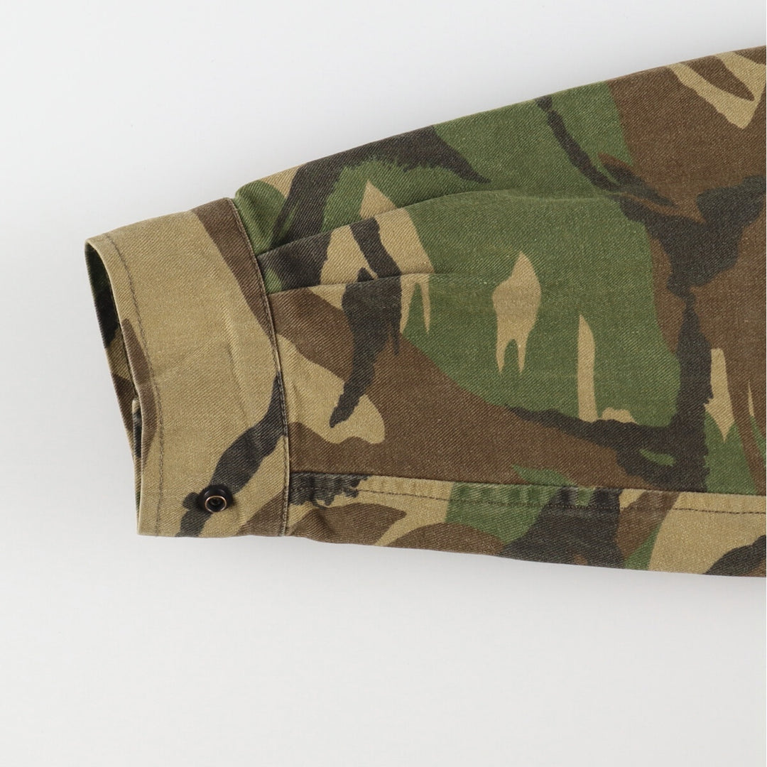 Dutch military genuine 90'S camouflage pattern military field jacket 8000/9095 men's M equivalent vintage /eaa499316