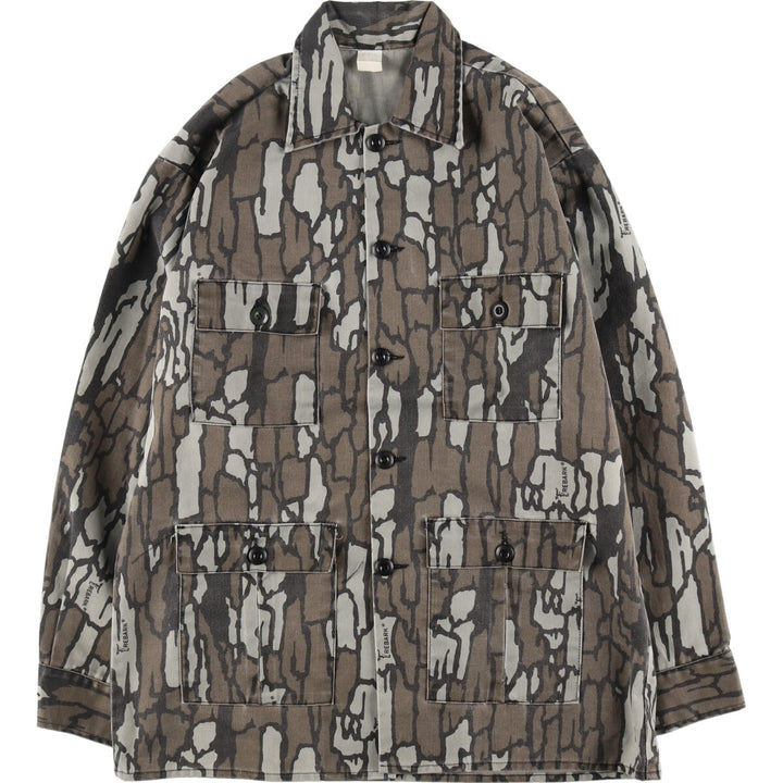 Civilian Camouflage Pattern Trevor Camo BDU Military Jacket Made in USA Men's L size /eaa499321