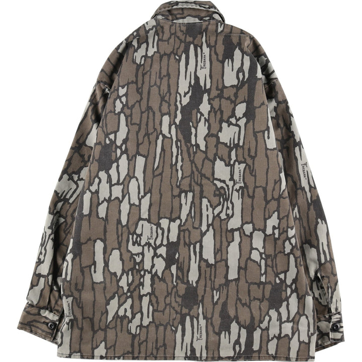 Civilian Camouflage Pattern Trevor Camo BDU Military Jacket Made in USA Men's L size /eaa499321