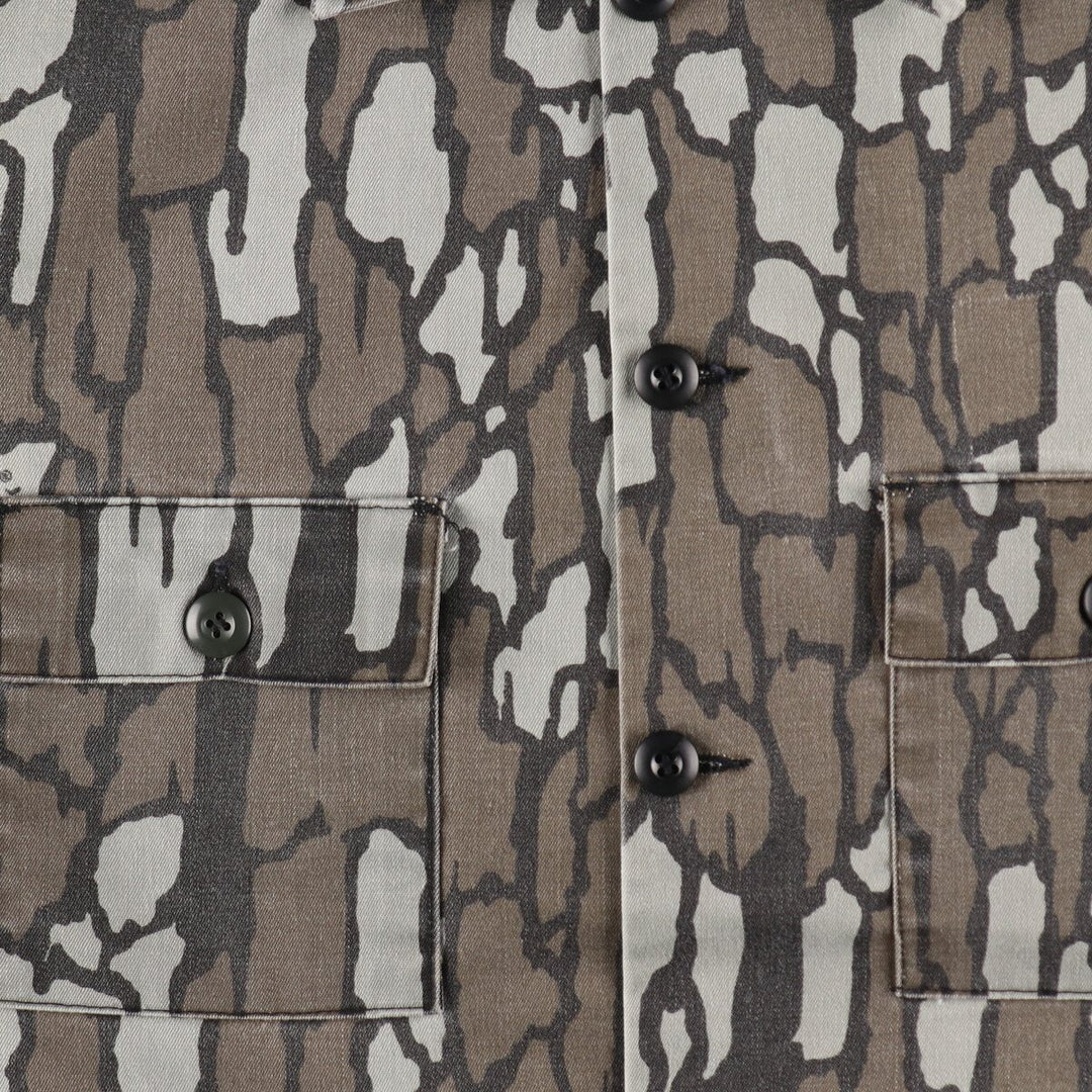 Civilian Camouflage Pattern Trevor Camo BDU Military Jacket Made in USA Men's L size /eaa499321