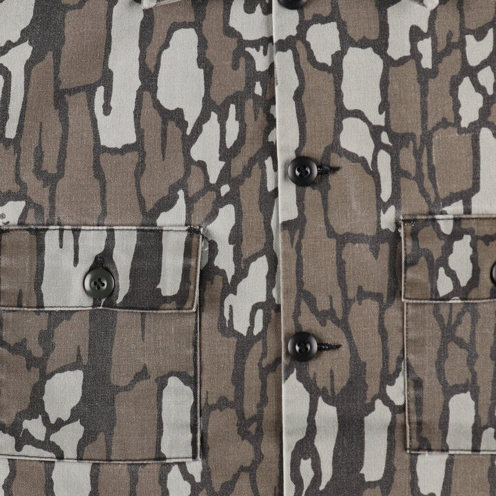 Civilian Camouflage Pattern Trevor Camo BDU Military Jacket Made in USA Men's L size /eaa499321