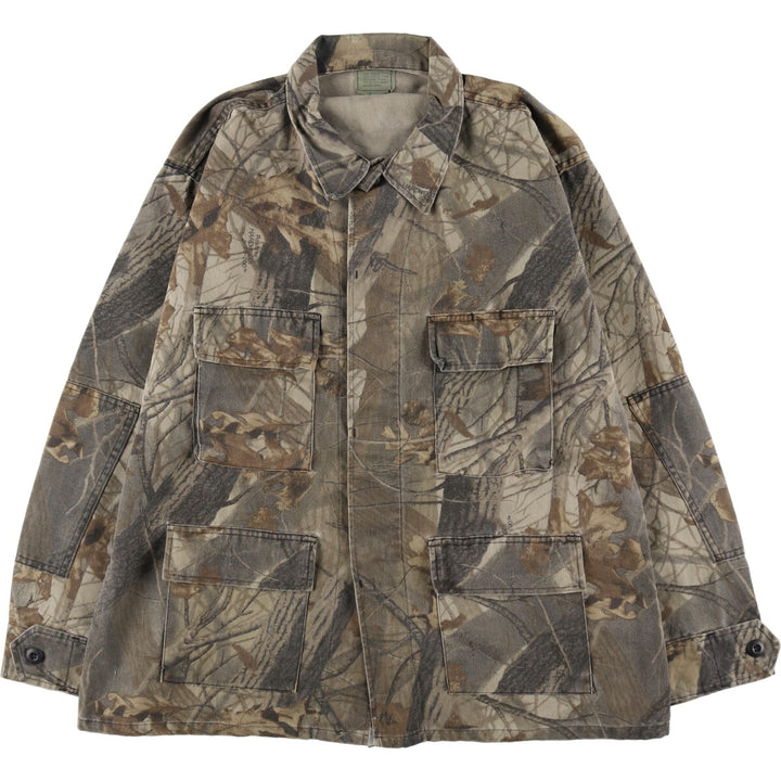 Civilian TRU-SPEC Camouflage Pattern Real Tree Camo BDU Military Jacket Made in USA LARGE-REGULAR Men's L equivalent /eaa499322