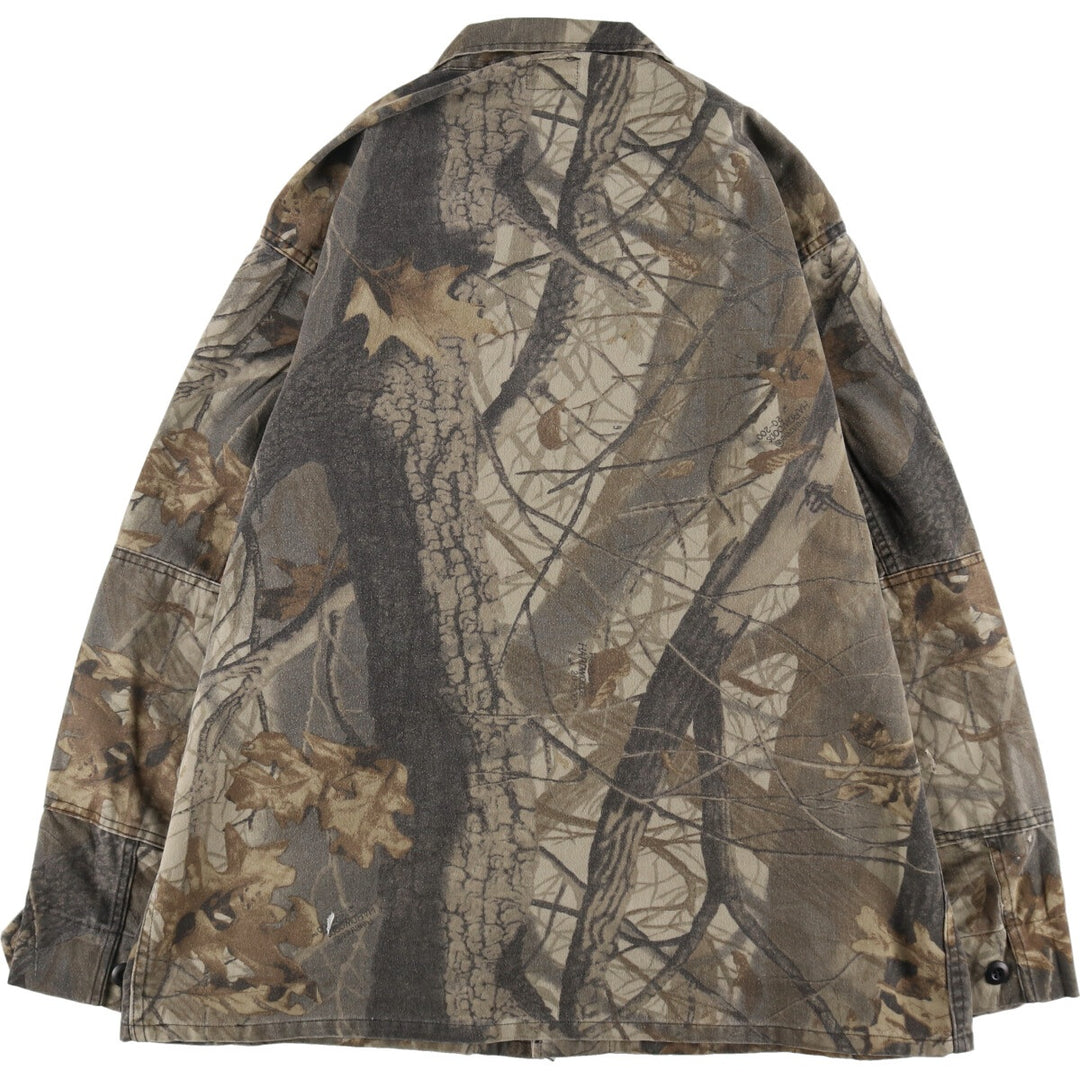 Civilian TRU-SPEC Camouflage Pattern Real Tree Camo BDU Military Jacket Made in USA LARGE-REGULAR Men's L equivalent /eaa499322