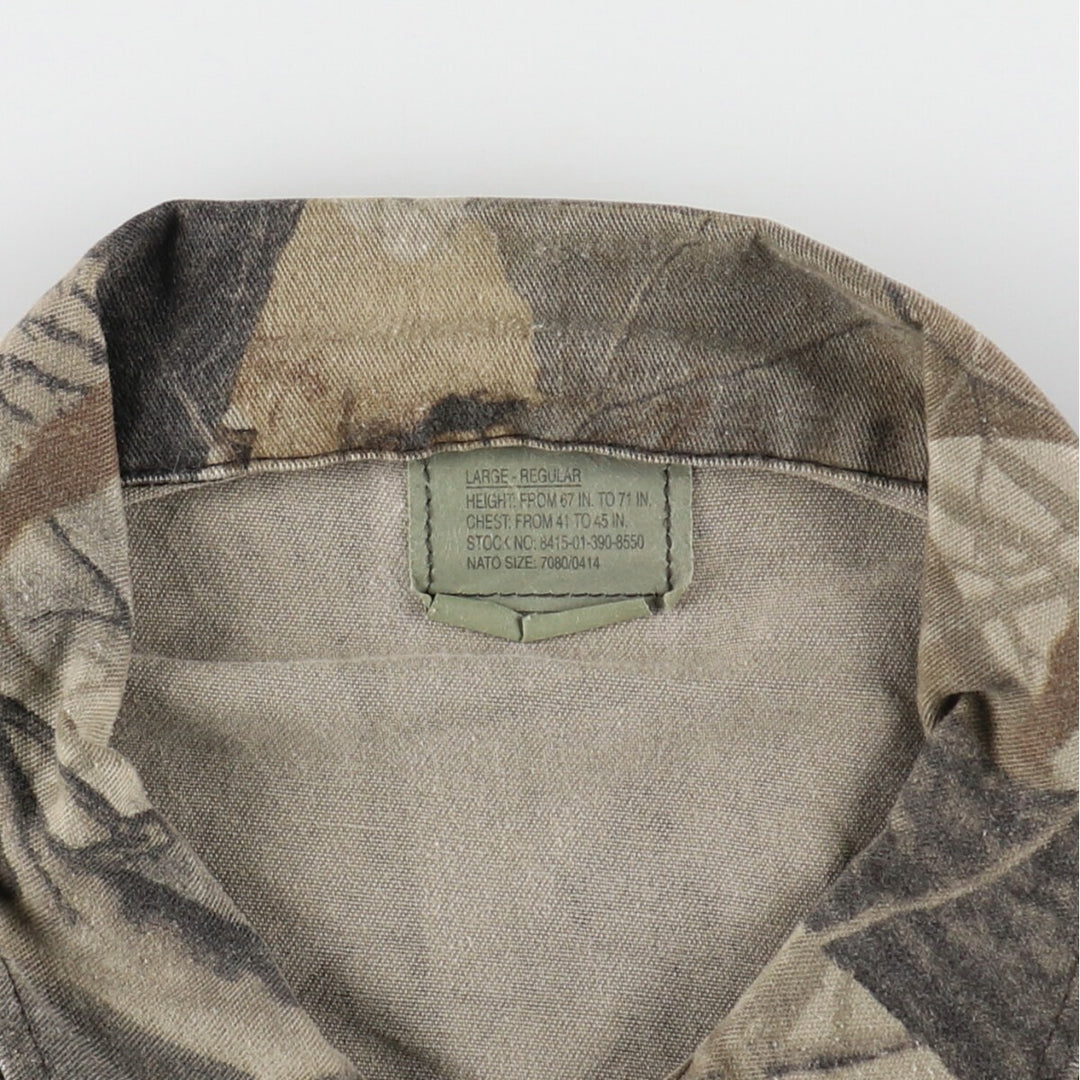 Civilian TRU-SPEC Camouflage Pattern Real Tree Camo BDU Military Jacket Made in USA LARGE-REGULAR Men's L equivalent /eaa499322