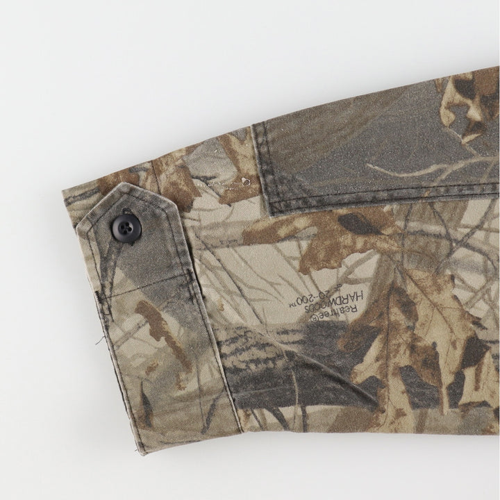 Civilian TRU-SPEC Camouflage Pattern Real Tree Camo BDU Military Jacket Made in USA LARGE-REGULAR Men's L equivalent /eaa499322