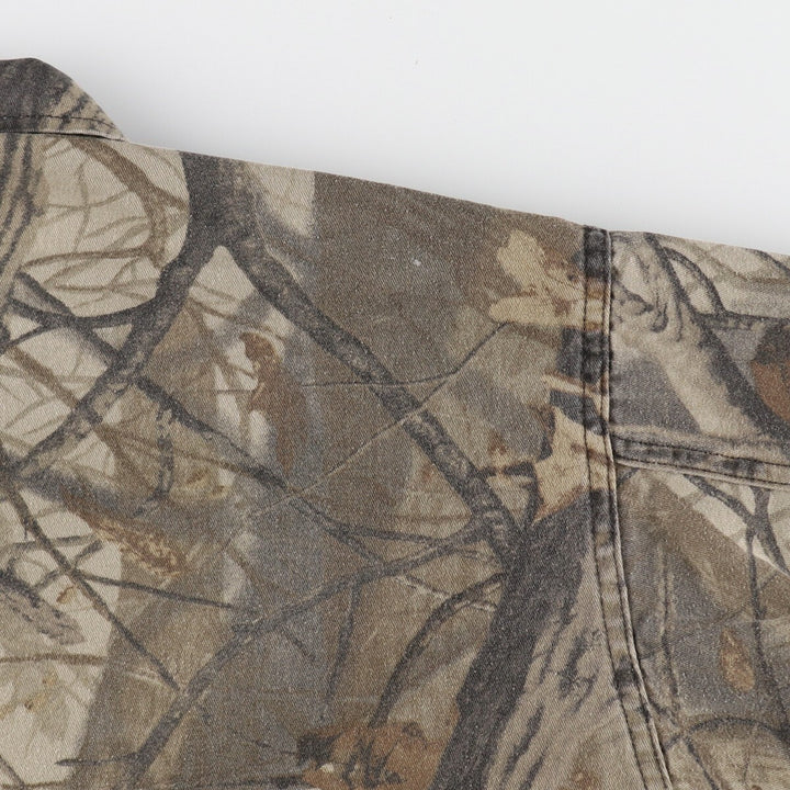 Civilian TRU-SPEC Camouflage Pattern Real Tree Camo BDU Military Jacket Made in USA LARGE-REGULAR Men's L equivalent /eaa499322