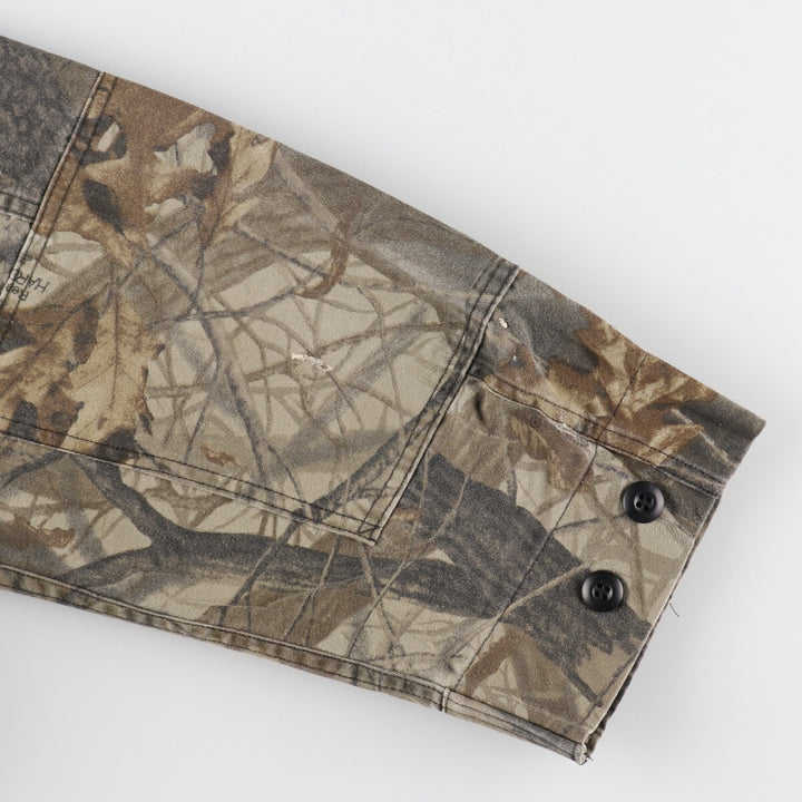 Civilian TRU-SPEC Camouflage Pattern Real Tree Camo BDU Military Jacket Made in USA LARGE-REGULAR Men's L equivalent /eaa499322