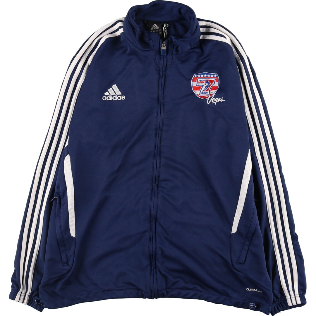 Adidas USA Rugby Team CLIMACOOL Jersey Track Jacket Men's L size / eaa499342