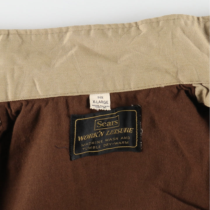 70'S Sears WORKN LEISURE swing top sports jacket, men's XL size, vintage /eaa499365