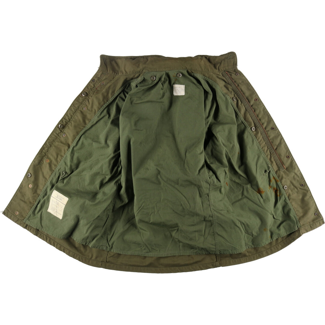 70s~80'S USARMY M-65 3rd Military Field Jacket Made in USA MEDIUM-LONG Men's M equivalent Vintage /eaa499379