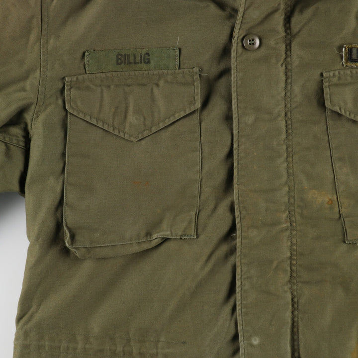 70s~80'S USARMY M-65 3rd Military Field Jacket Made in USA MEDIUM-LONG Men's M equivalent Vintage /eaa499379
