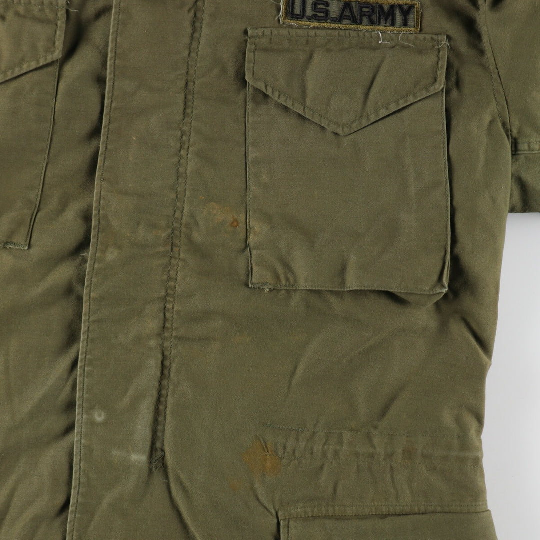 70s~80'S USARMY M-65 3rd Military Field Jacket Made in USA MEDIUM-LONG Men's M equivalent Vintage /eaa499379