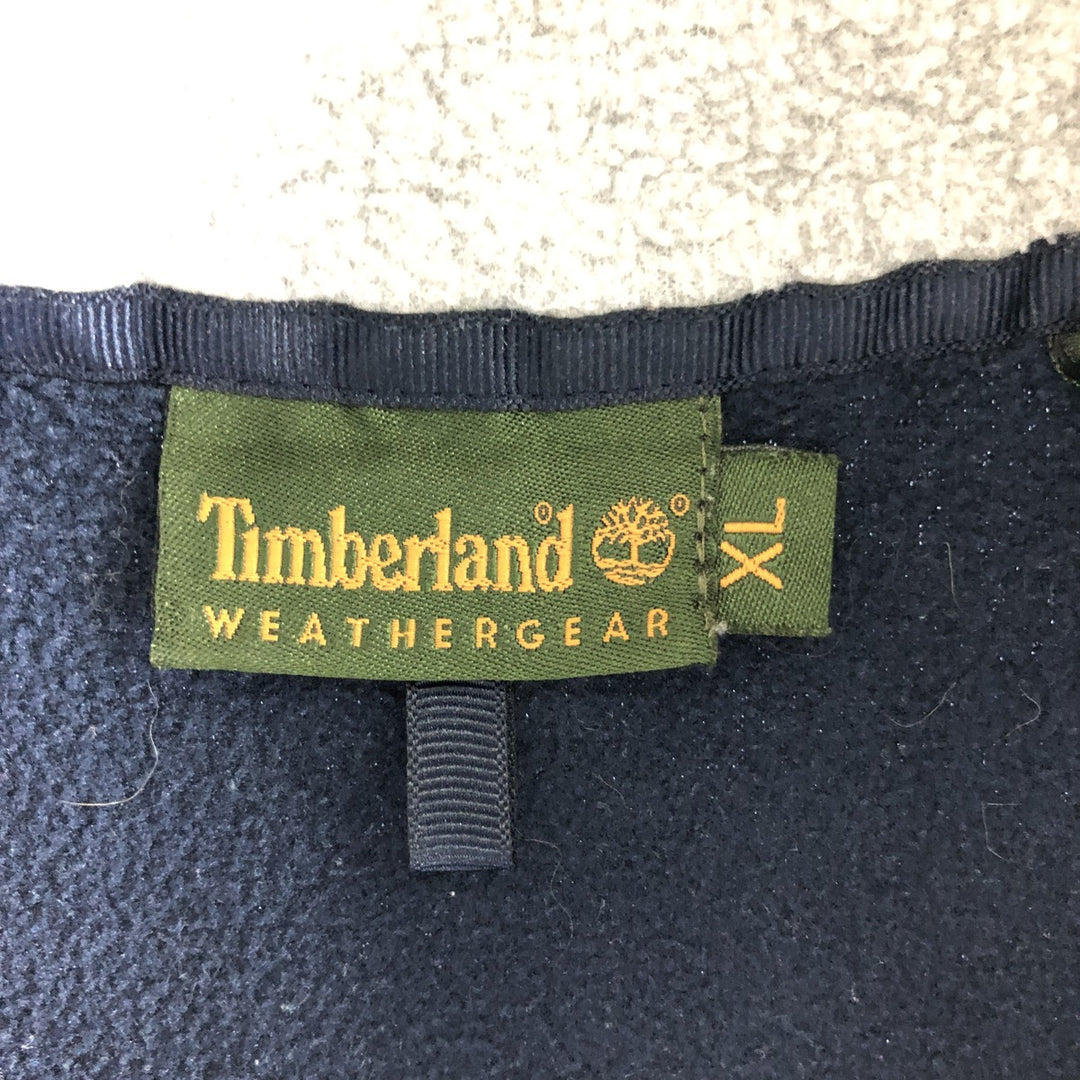 90s~00'S Timberland WEATHERGEAR fleece vest, men's XL size /eaa499503