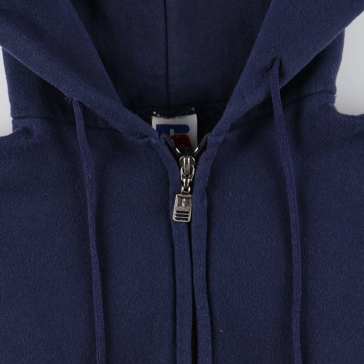 90'S Russell sweat full zip hoodie made in USA, men's size L, vintage /eaa499515