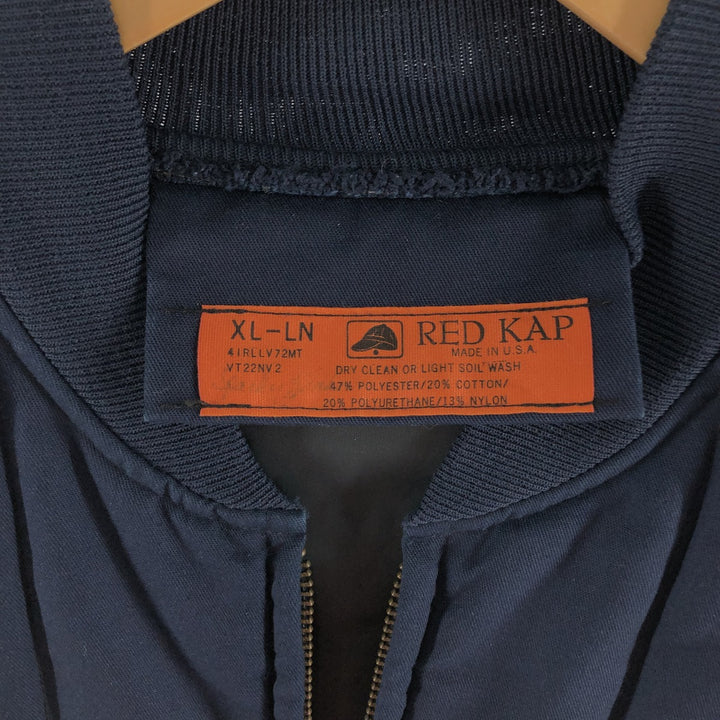 90'S Red Kap padded vest made in USA, men's XL size, vintage /eaa499526