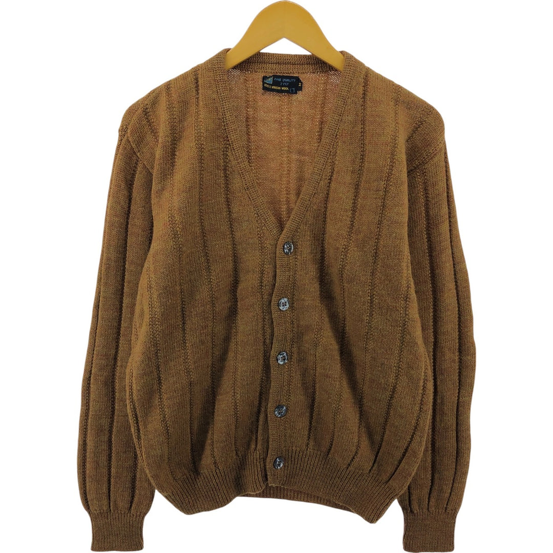 Alps Wool Knit Cardigan, Men's M size /eaa499554