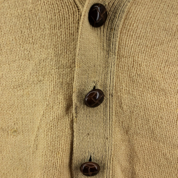 80'S LLBean Wool Knit Cardigan Made in USA Men's M Size Vintage /eaa499557