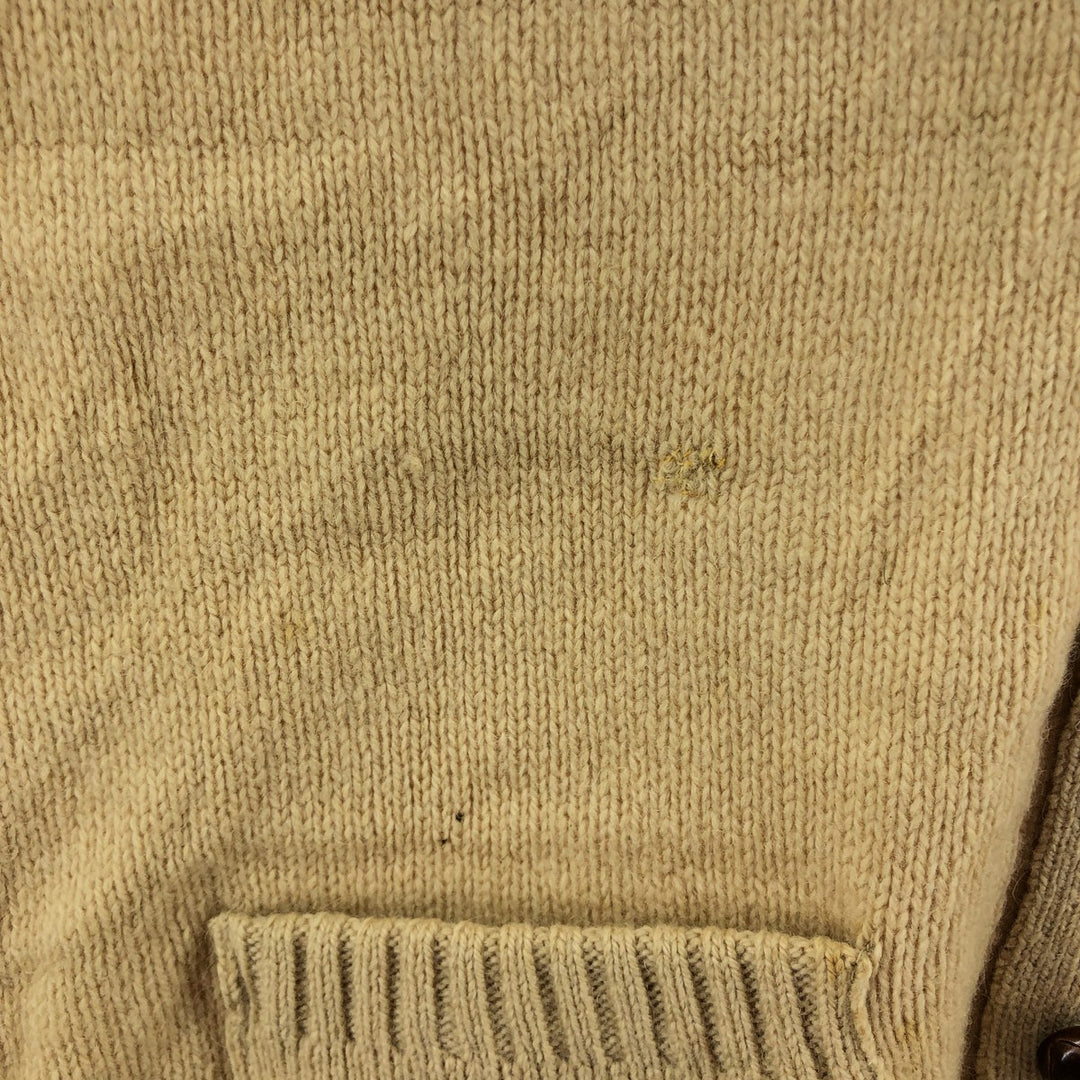 80'S LLBean Wool Knit Cardigan Made in USA Men's M Size Vintage /eaa499557