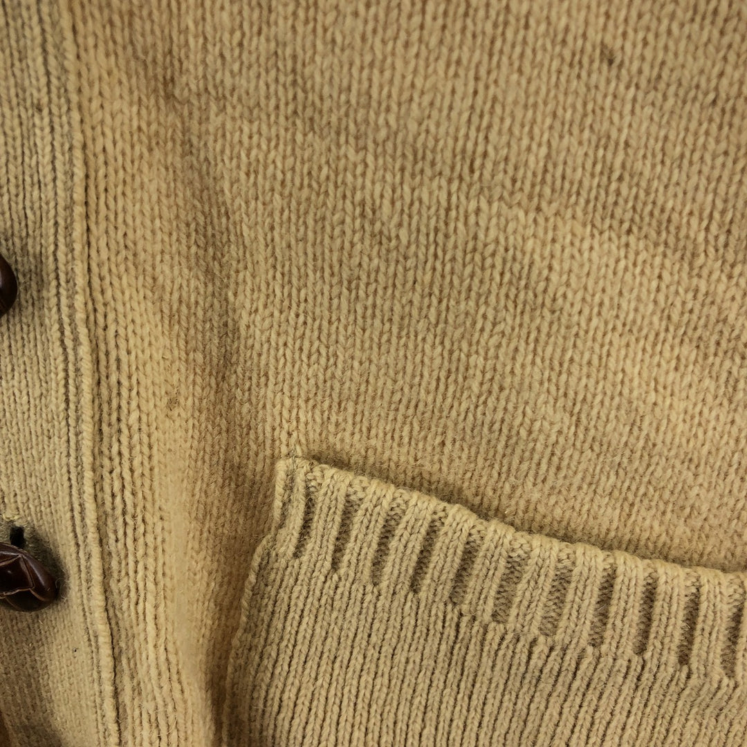 80'S LLBean Wool Knit Cardigan Made in USA Men's M Size Vintage /eaa499557