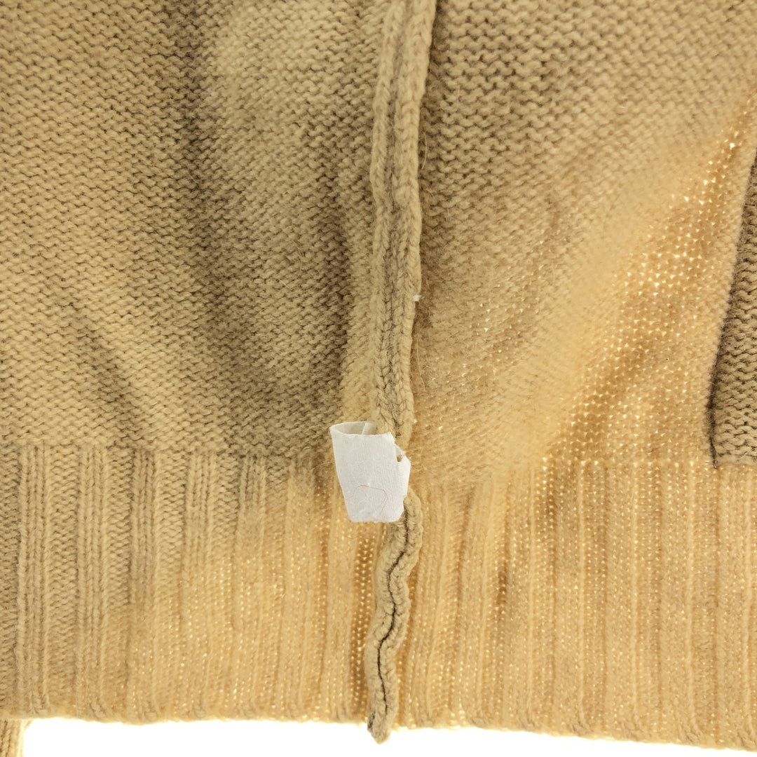 80'S LLBean Wool Knit Cardigan Made in USA Men's M Size Vintage /eaa499557