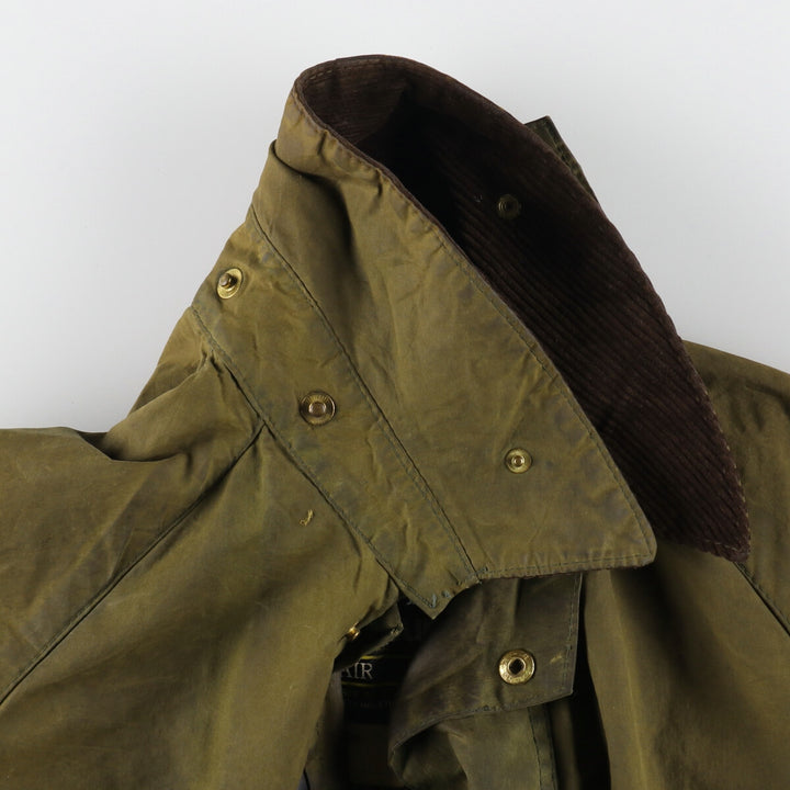 80'S Barbour Game Fair 2 Warrant Waxed Cotton Oiled Jacket Made in England C38 Men's M Size Vintage /eaa499716