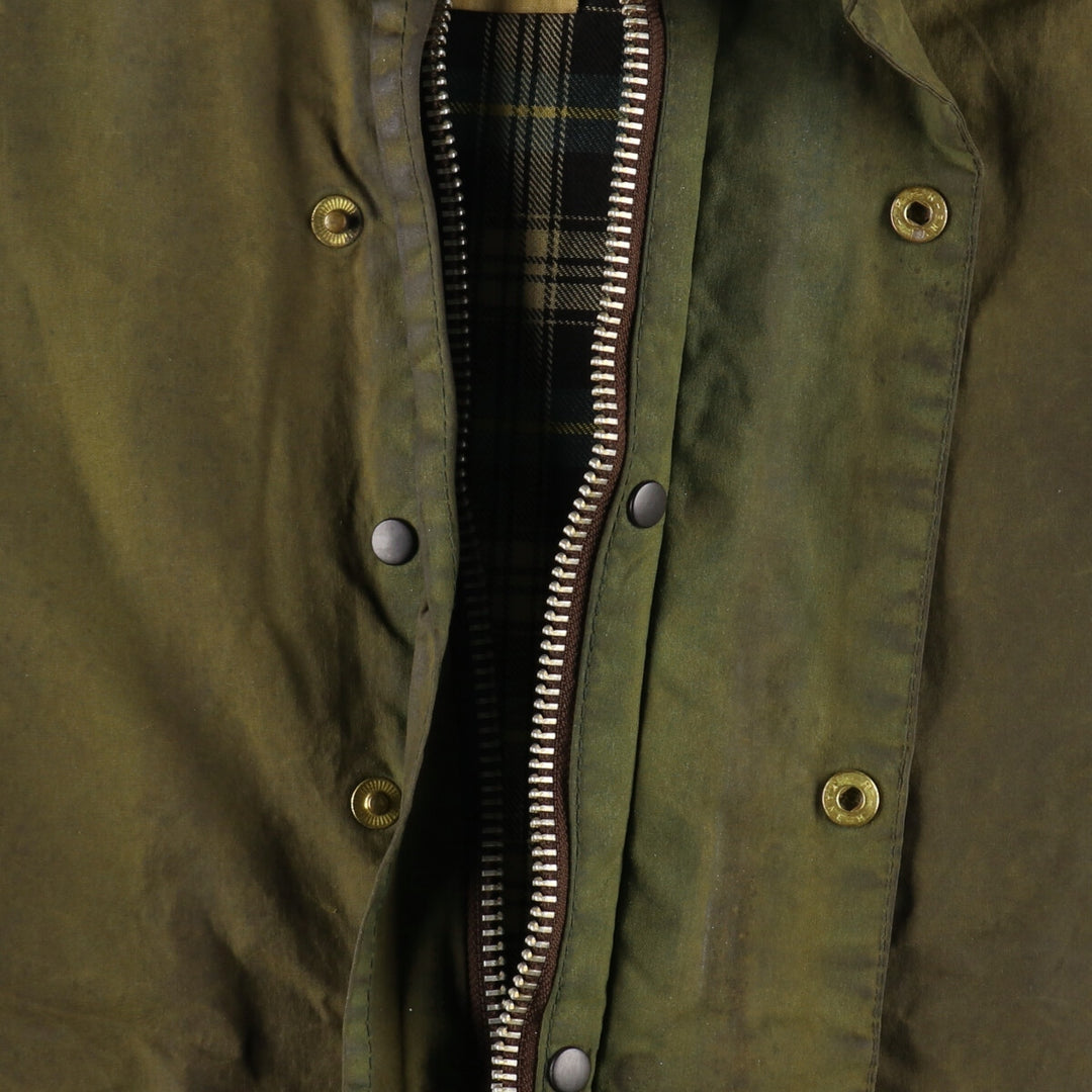 80'S Barbour Game Fair 2 Warrant Waxed Cotton Oiled Jacket Made in England C38 Men's M Size Vintage /eaa499716