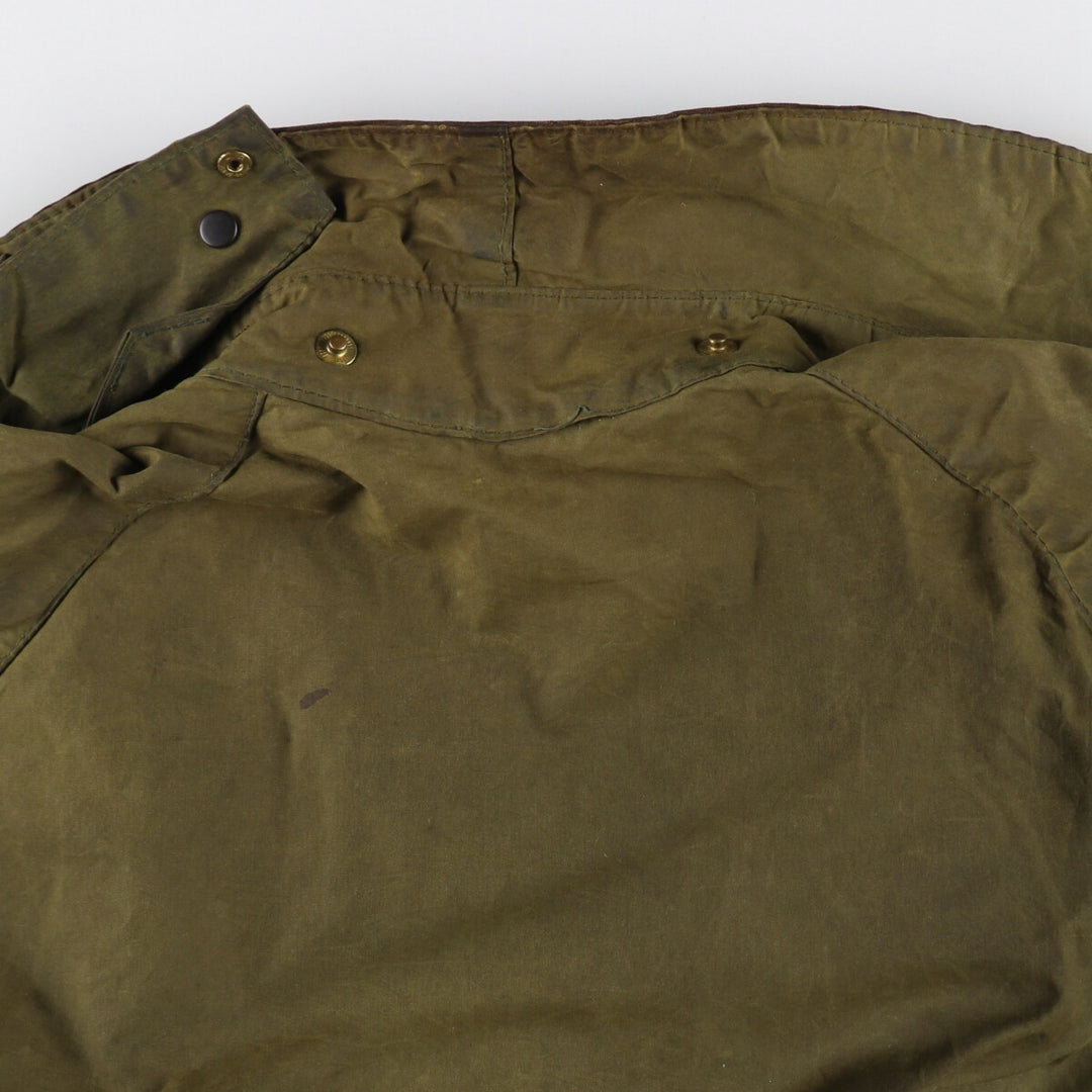 80'S Barbour Game Fair 2 Warrant Waxed Cotton Oiled Jacket Made in England C38 Men's M Size Vintage /eaa499716