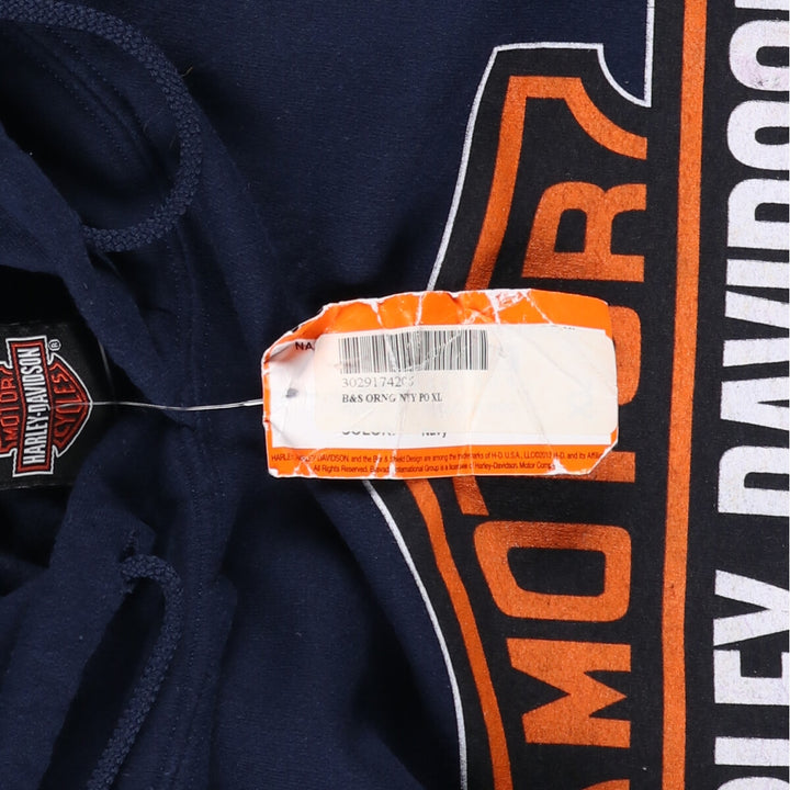 DEAD STOCK Harley Davidson Advertising Sweat Pullover Hoodie Men's XL /eaa499757