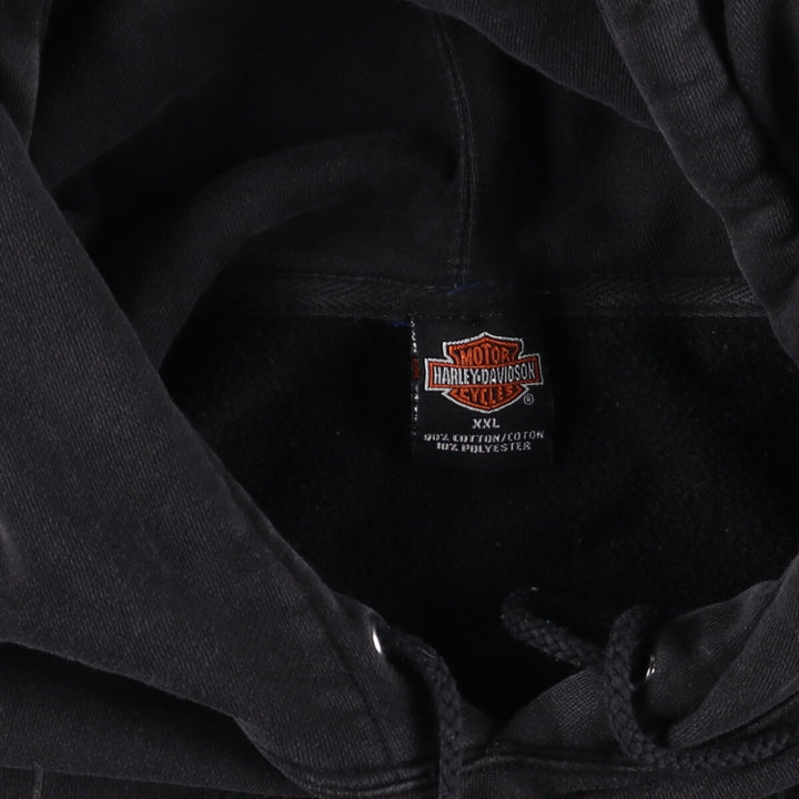 00'S Harley-Davidson Advertising Sweat Pullover Hoodie Men's XXL / eaa499758