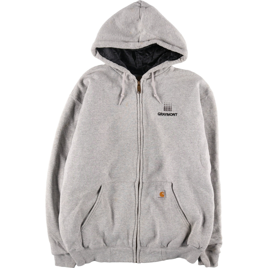 Carhartt Full Zip Advertising Sweat Pullover Hoodie Liner Men's L size / eaa499775