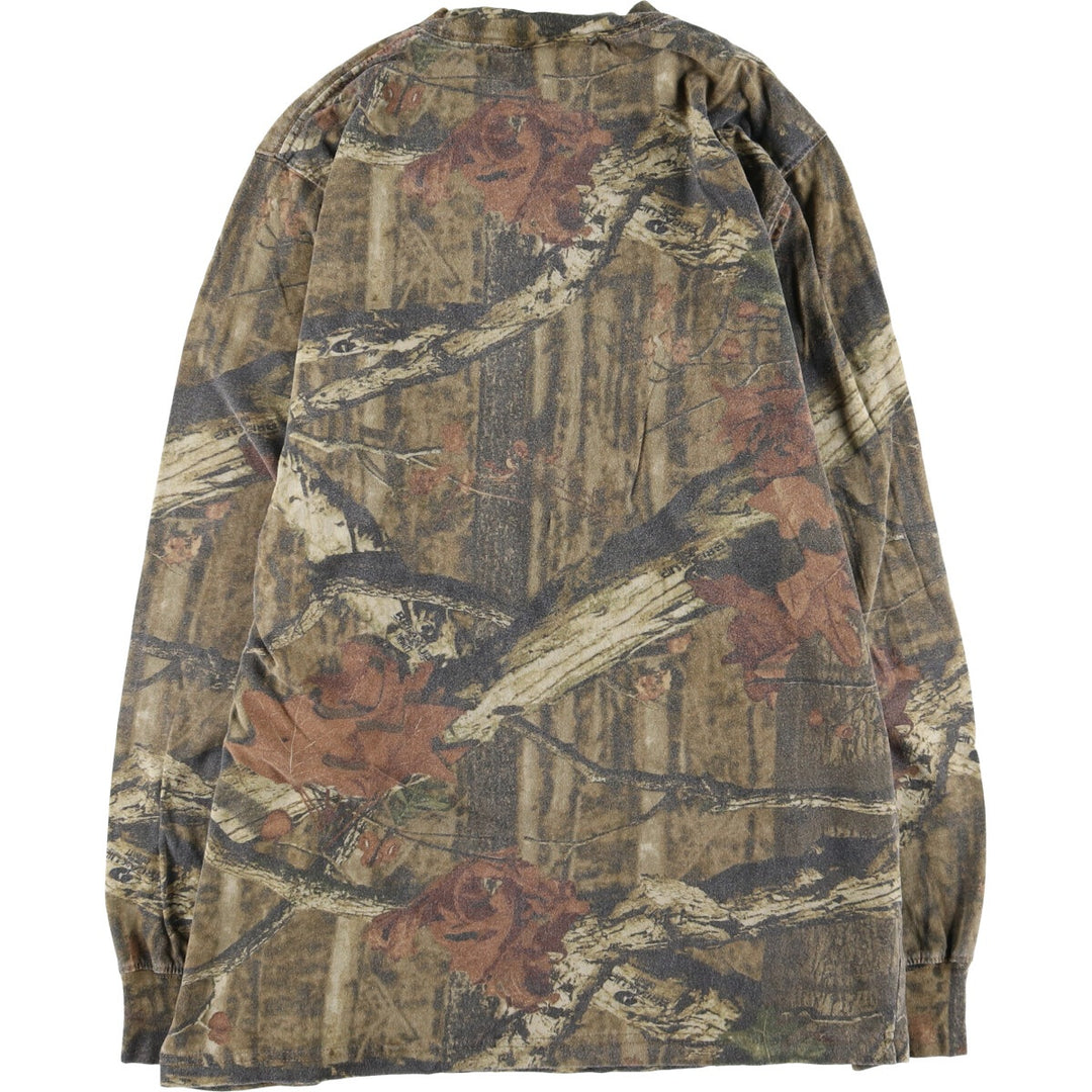 Russell Realtree Camo Long T-Shirt, Men's L Size, Vintage /eaa499862