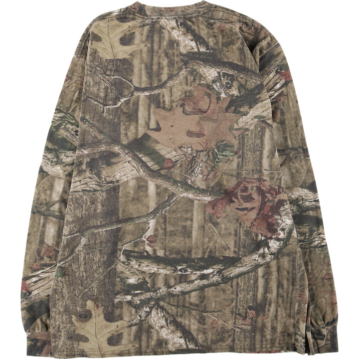 MOSSY OAK Real Tree Camo Long T-Shirt, Men's M size /eaa499895