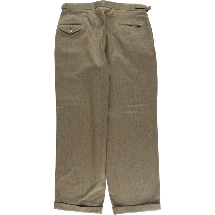 ~90'S POLO by Ralph Lauren Two-pleat slacks, wide pants, men's, w37 equivalent, vintage /eaa499909