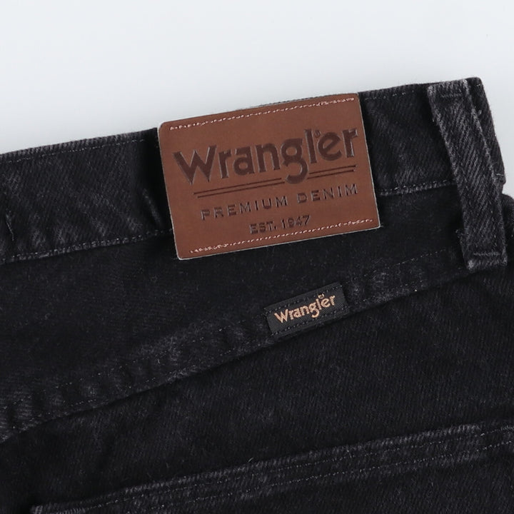 Wrangler REGULAR FIT Black Denim Straight Denim Pants Men's W32 equivalent / eaa499918