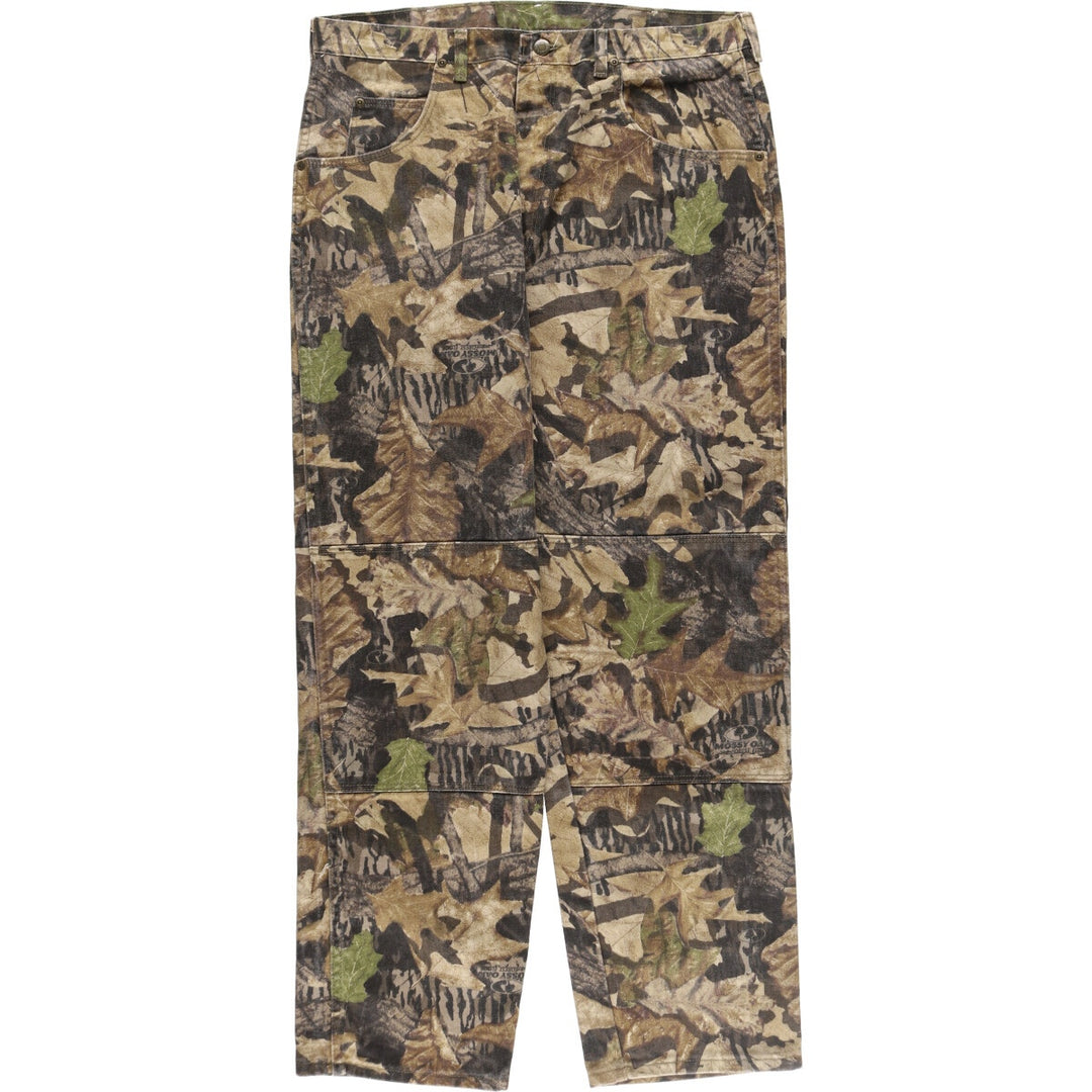 Wrangler Camouflage Pattern Real Tree Camo Double Knee Straight Denim Pants Men's W36 / eaa499961