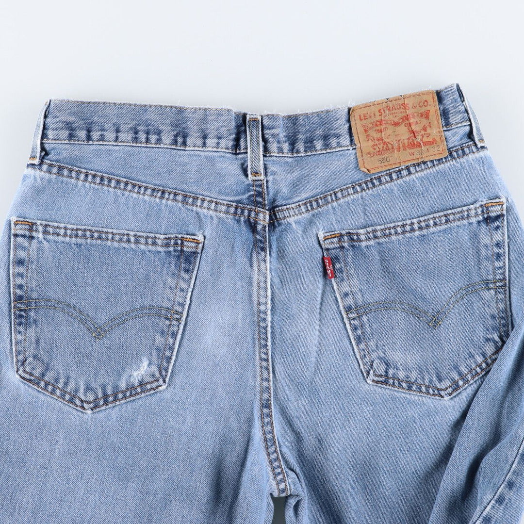 Levi's 550 tapered denim pants for men, size W32 / eaa499982