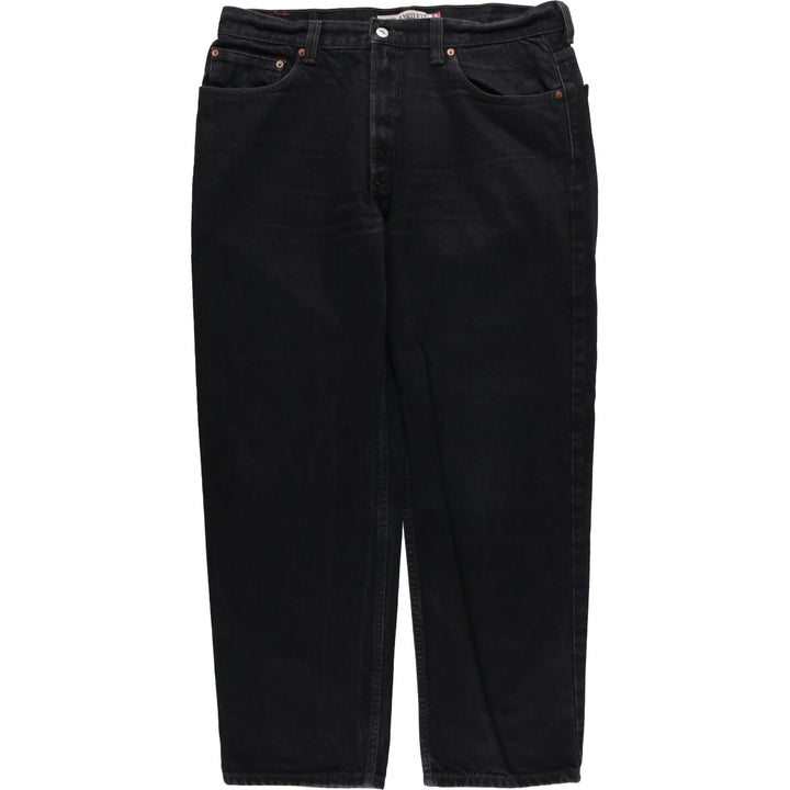 Levi's 550 Relaxed Fit Black Denim Tapered Denim Pants Men's W36 / eaa499983