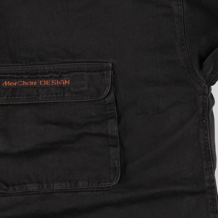 90'S MerChant DESIGN denim coveralls, men's XL size, vintage /eaa500013