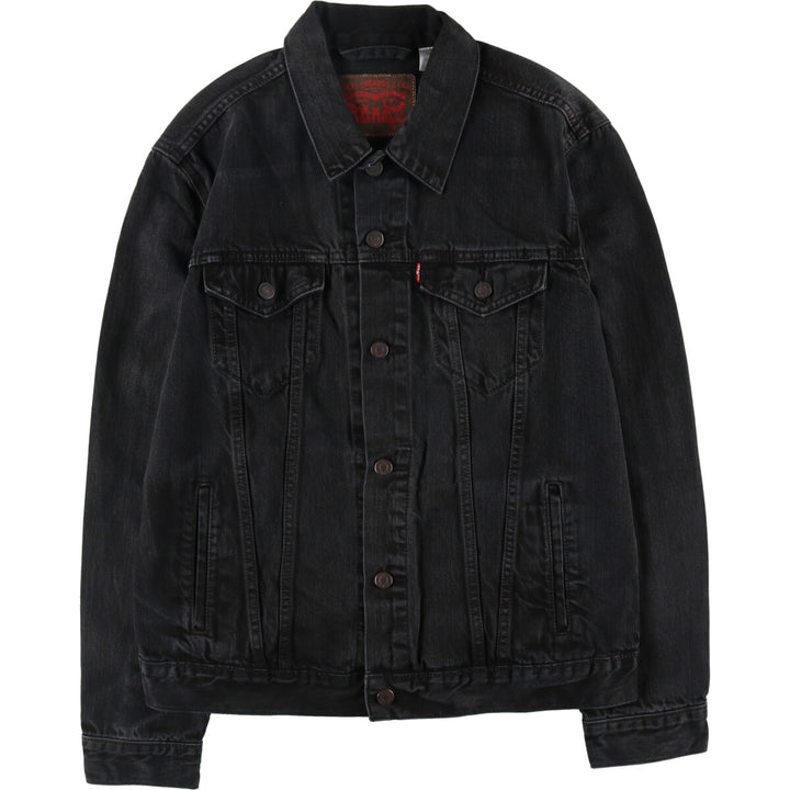 Levi's Black Denim Jacket, G-Jean, Men's Size L / eaa500016