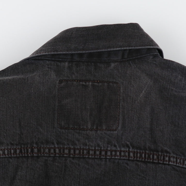 Levi's Black Denim Jacket, G-Jean, Men's Size L / eaa500016