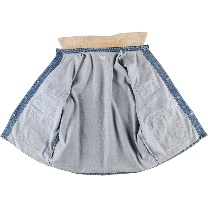 90'S Pointer denim coverall made in USA, men's XL size, vintage /eaa500019