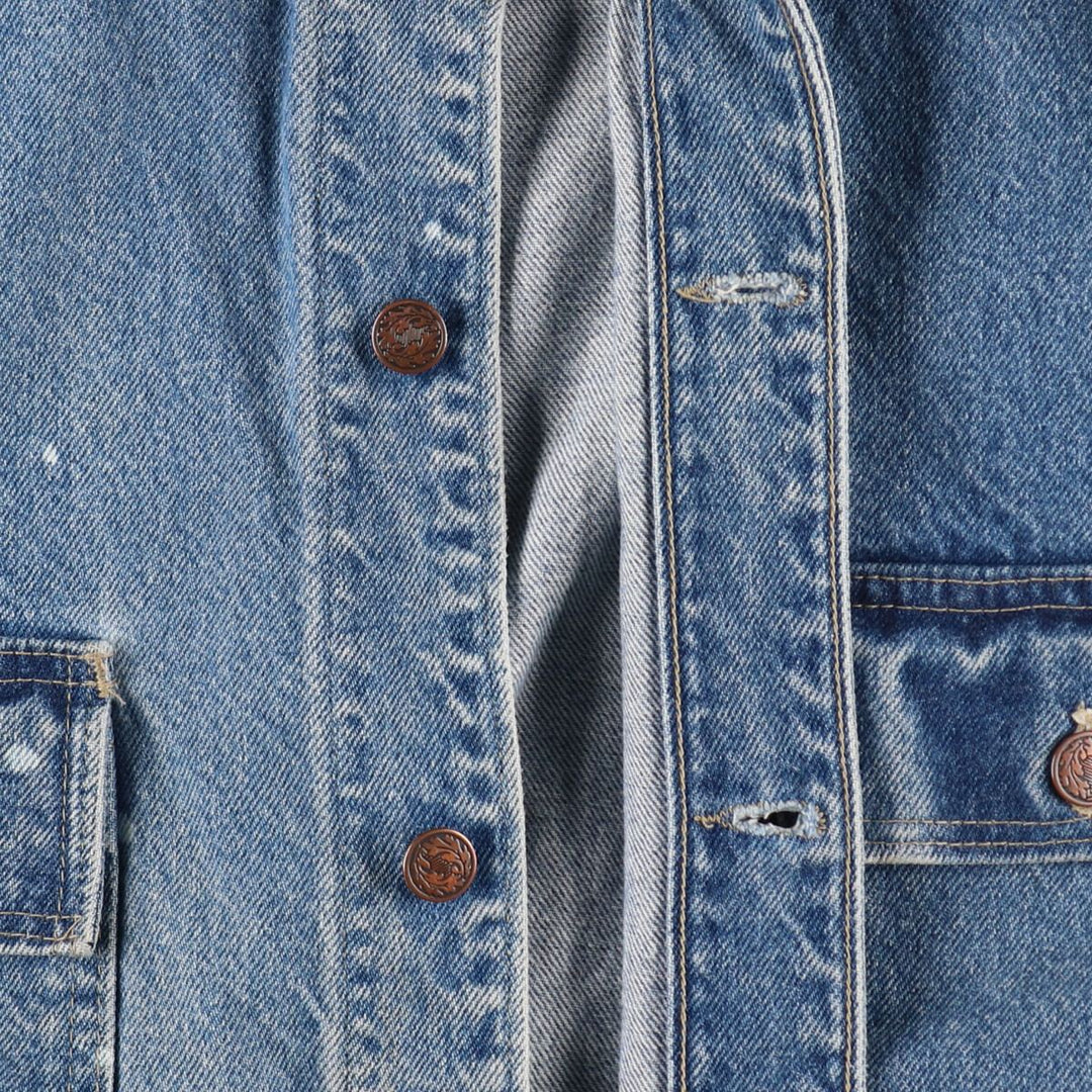 90'S Pointer denim coverall made in USA, men's XL size, vintage /eaa500019