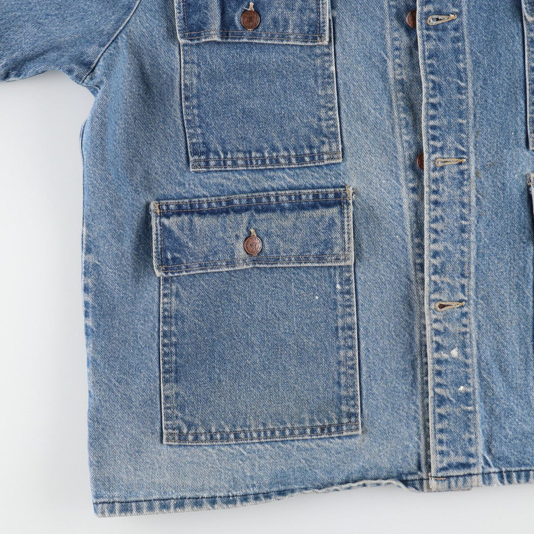 90'S Pointer denim coverall made in USA, men's XL size, vintage /eaa500019