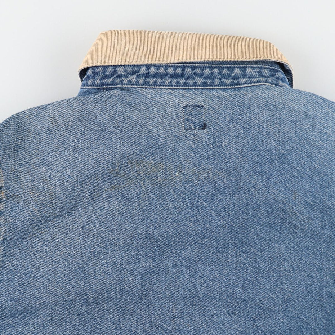 90'S Pointer denim coverall made in USA, men's XL size, vintage /eaa500019