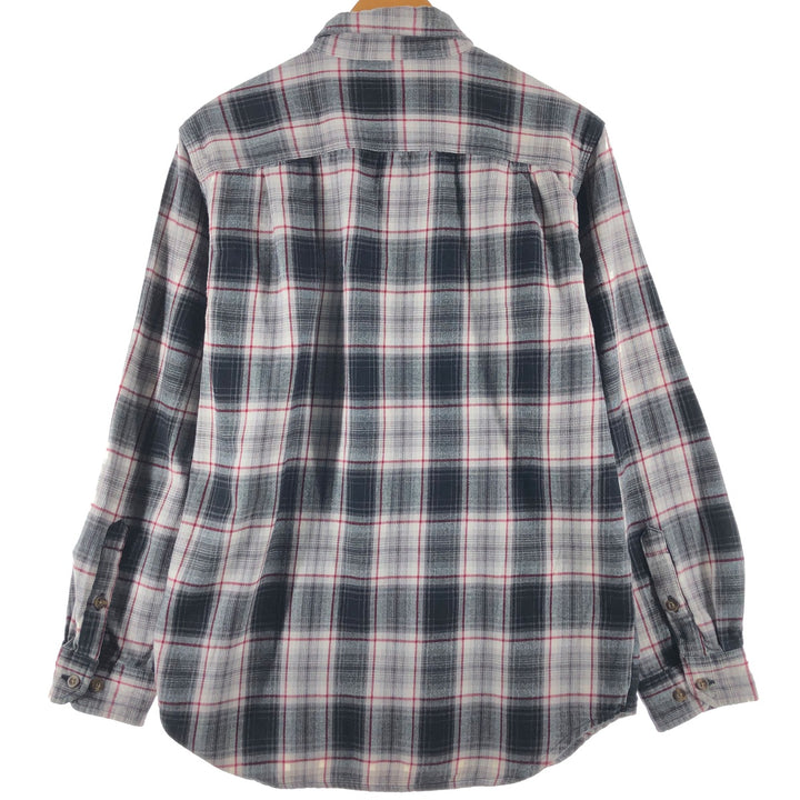 Carhartt Long Sleeve Heavy Flannel Check Shirt Men's M / eaa500070