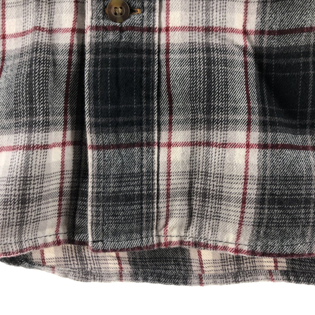 Carhartt Long Sleeve Heavy Flannel Check Shirt Men's M / eaa500070