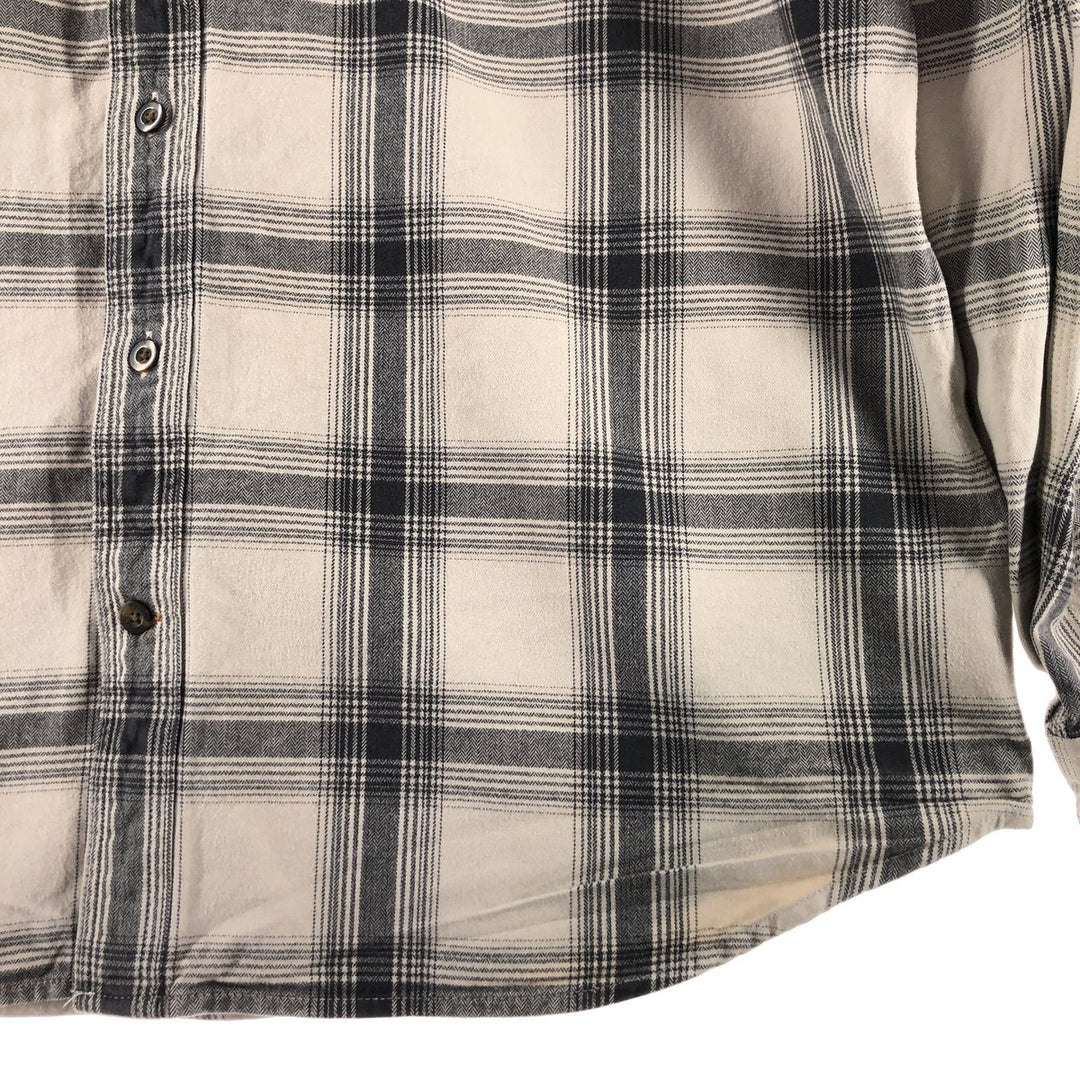 Carhartt Long Sleeve Heavy Flannel Check Shirt Men's XL / eaa500075